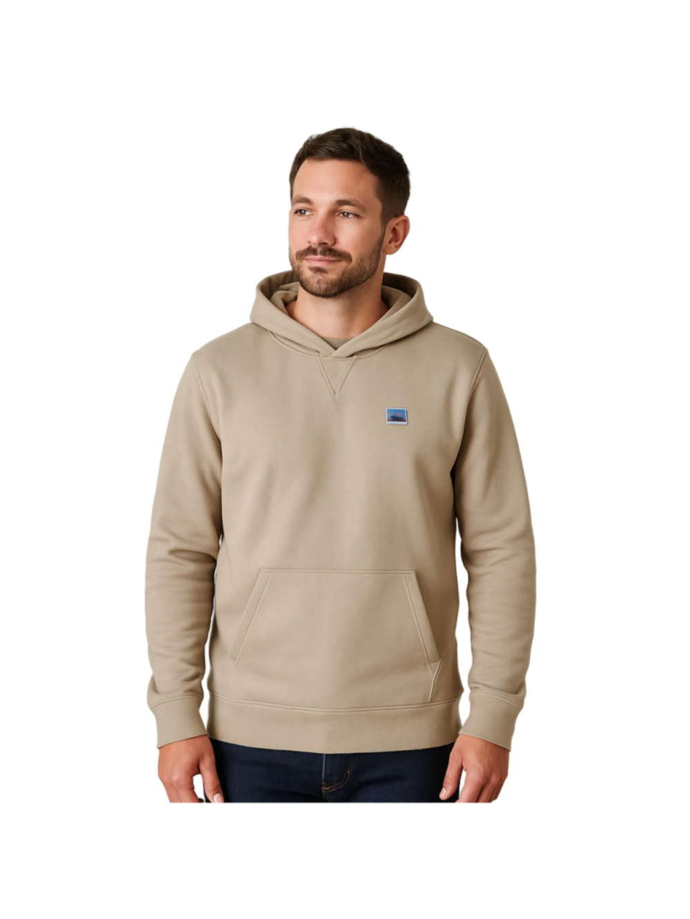 Patagonia Daily Hoody Sweatshirt Small Seabird Grey Organic Cotton Pullover NWT